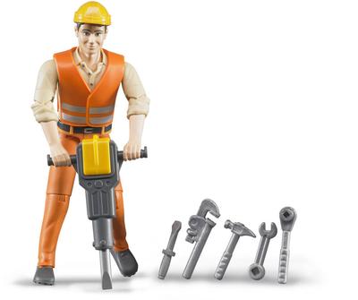  Figurine ouvrier de chantier _La Grande Récrée_1