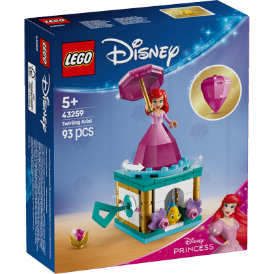 Ariel tournoyante LEGO Disney Princess 43259