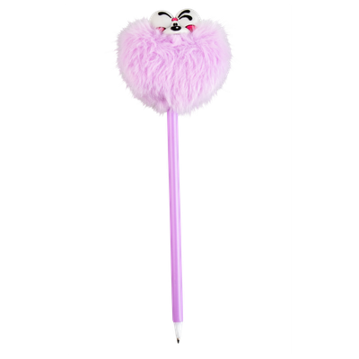 Stylo pompon Diddl cœur