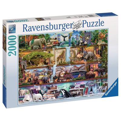 Puzzle  2000 pièces Ravensburger - Règne animal_La Grande Récrée_1