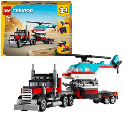 Le camion remorque avec hélicoptère Lego creator 31146_La Grande Récrée_1