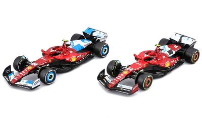 1/43 Pack de 2 Voitures de Course Ferrari Sf-25 N°44 Lewis Hamilton_La Grande Récrée_1