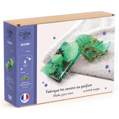 Fabrique tes savons parfums menthe citron
