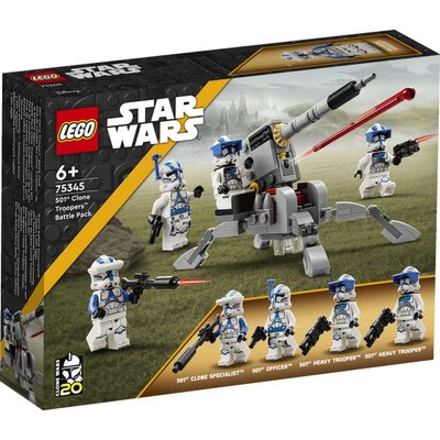 Pack de combat Clone Troopers 501ème légion LEGO Star Wars 75345