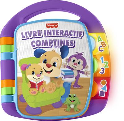 Livres comptines interactives - Fisher Price_La Grande Récrée_1