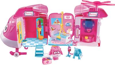 Coffret Super Wings Dizzy Rescue Helicopter 4-en-1_La Grande Récrée_1
