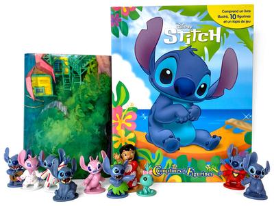 Livre Disney Stitch comptines et figurines_La Grande Récrée_1