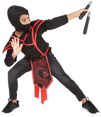 Déguisement Ninja avec accessoires 5-8 ans_La Grande Récrée_1