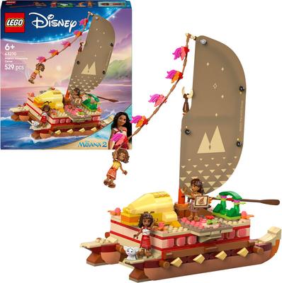 Le bateau d’aventure de Vaiana LEGO Disney Princess 43270_La Grande Récrée_1