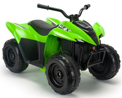 Quad Kawasaki vert KFX90 12v lithium_La Grande Récrée_1