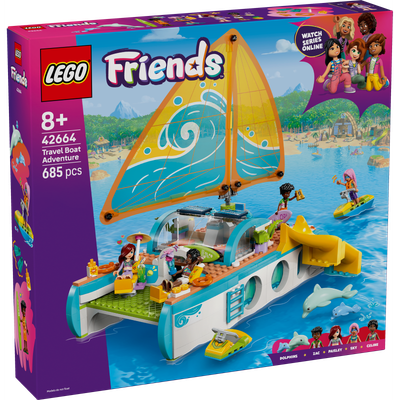 L’aventure en bateau LEGO Friends 42664