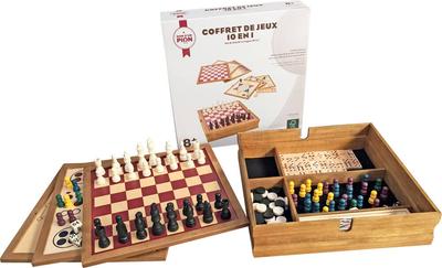 Coffret De Jeux En Bois 10 En 1_La Grande Récrée_1