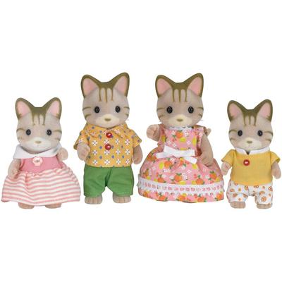 Sylvanian Families 5180 : Famille chat tigré_La Grande Récrée_1