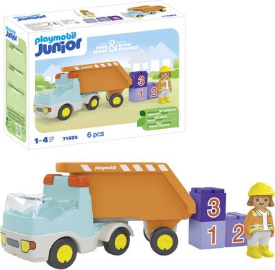 Camion benne Playmobil Junior 71685_La Grande Récrée_1