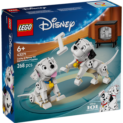 Lucky et Penny, les chiots des 101 Dalmatiens LEGO Disney Classic 43271