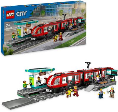 Le tramway et la station du centre-ville LEGO City 60423_La Grande Récrée_1