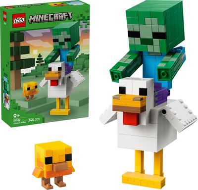 Poule chevauchée Lego Minecraft 21582_La Grande Récrée_1