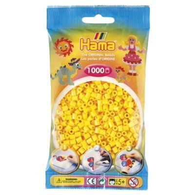 Sachet de 1000 perles : Jaune