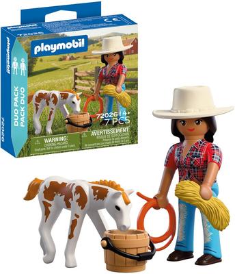 Cavalière avec poulain Playmobil Duo 72026_La Grande Récrée_1