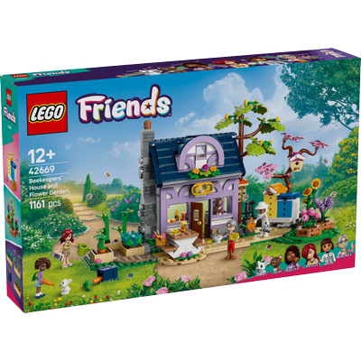 La maison des apiculteurs et le jardin fleuri LEGO Friends 42669