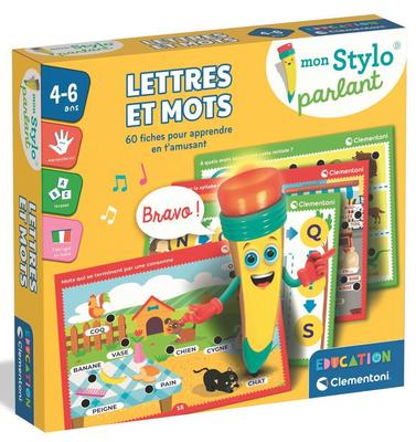 Mon stylo parlant - Lettres et Mots - 60 activités_La Grande Récrée_1