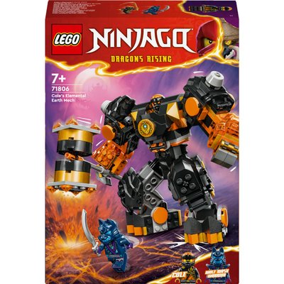 Le robot élémentaire de la terre de Cole Lego Ninjago 71806