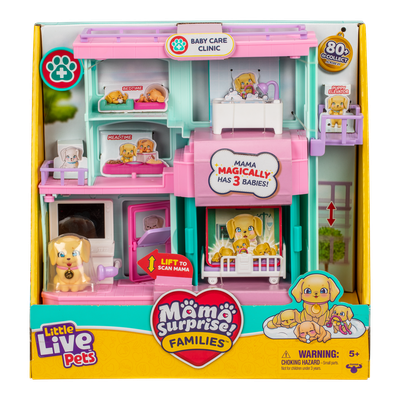 Clinique vétérinaire Mama suprise families - Little live Pets