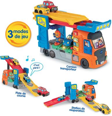 Maxi camion transporteur Mécano Animo Tut Tut Bolides_La Grande Récrée_1