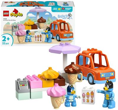 Visite chez le marchand de glace avec Bluey Lego Duplo Bluey 10458_La Grande Récrée_1