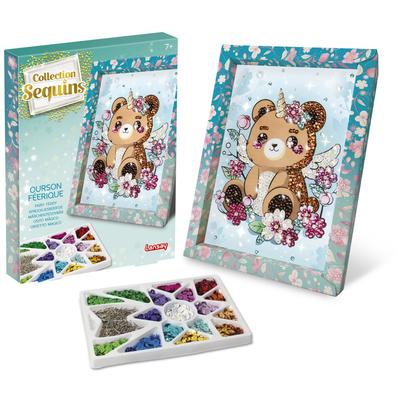 Collection sequins ourson féérique