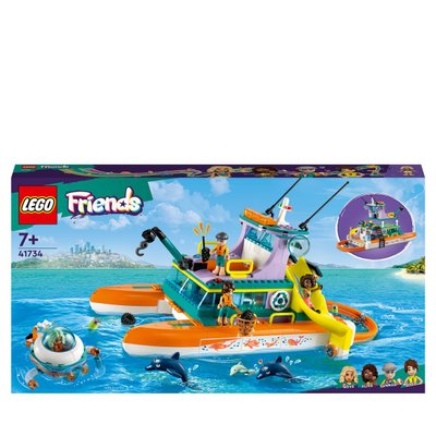 Bateau de sauvetage en mer Lego Friends 41734