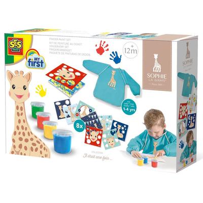 Kit de Peinture Au Doigt - Sophie La Girafe_La Grande Récrée_1