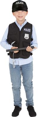 Déguisement et Accessoires Policier Taille 5-8 Ans_La Grande Récrée_1