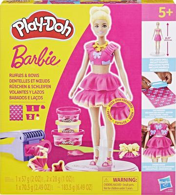 Play Doh Barbie Designer Dentelles Et Nœuds_La Grande Récrée_1