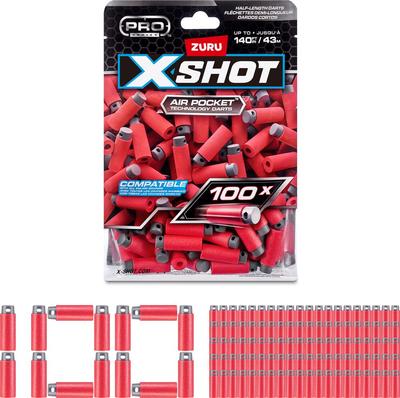 100 fléchettes de recharge X-Shot Pro-Series_La Grande Récrée_1