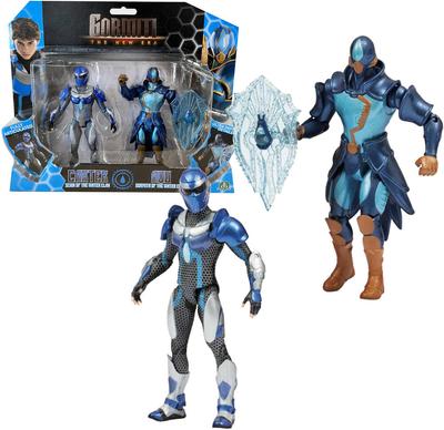 Pack 2 Figurines articulées Gormiti The New Era - Carter et Aqu - Eau_La Grande Récrée_1