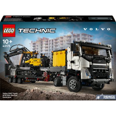 Camion Volvo FMX et pelleteuse électrique EC230 LEGO Technic 42175