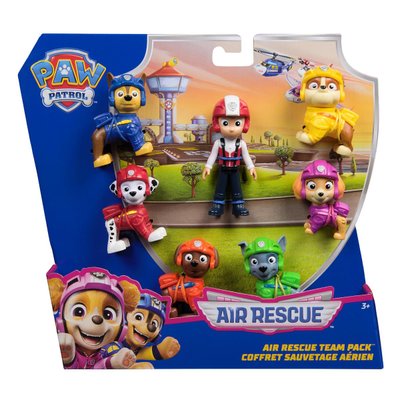 Pack de 7 figurines Air Rescue - La Pat Patrouille