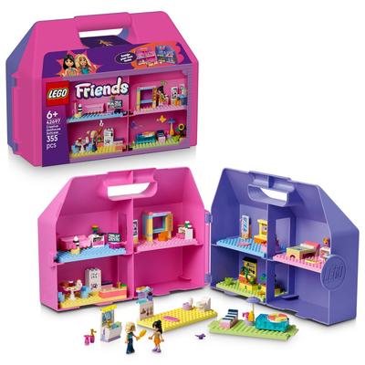 La maison de poupée dans la valise créative LEGO Friends 42697_La Grande Récrée_1