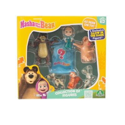 Coffret 7 figurines Masha et Michka