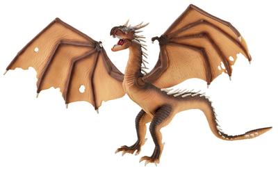 Figurine Harry Potter - Le Magyar À Pointes, Dragon Dangereux Du Monde_La Grande Récrée_1