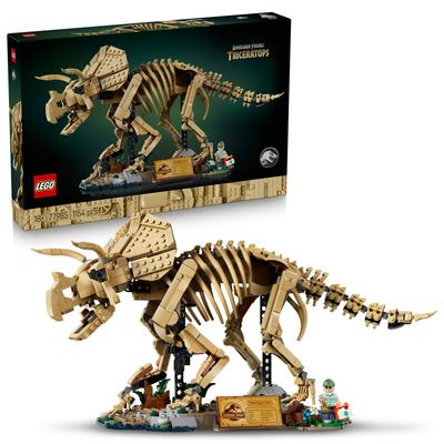 Les fossiles de dinosaure : le tricératops - LEGO Jurassic World 77985