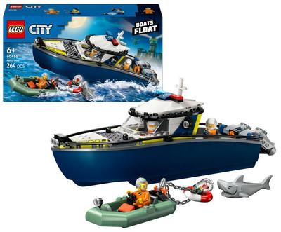 La course-poursuite en bateau de police LEGO City 60456_La Grande Récrée_1