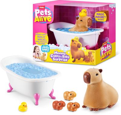 Maman Capybara et bébé Surprise Pets Alive_La Grande Récrée_1