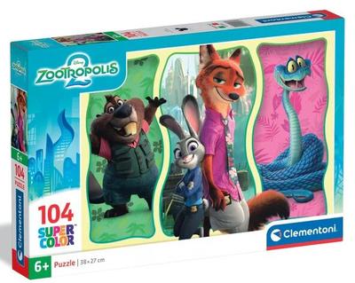 Puzzle 104 pièces Zootopie 2_La Grande Récrée_1