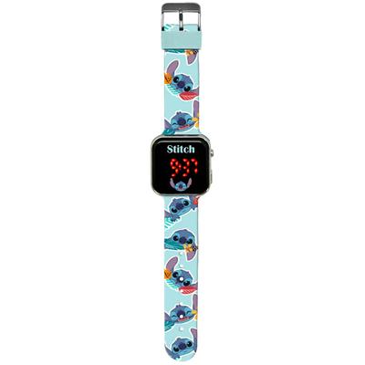 Montre Led Stitch décor tropical