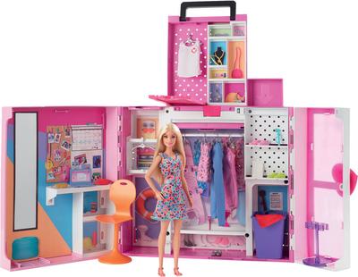 Barbie : Poupée et coffret dressing deluxe_La Grande Récrée_1