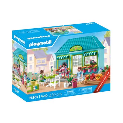 Boutique de fleuriste et salon de thé PLAYMOBIL MY LIFE 71807