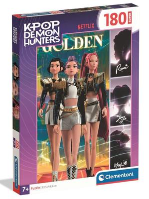 Puzzle 180 pièces Super - Kpop Demon Hunters_La Grande Récrée_1