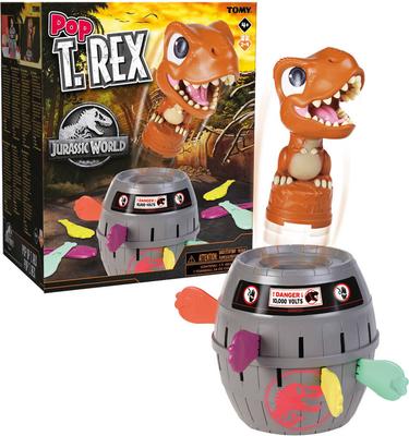 Tomy Games - Pop T-rex Jurassic World, Jeu De Suspense Familial_La Grande Récrée_1